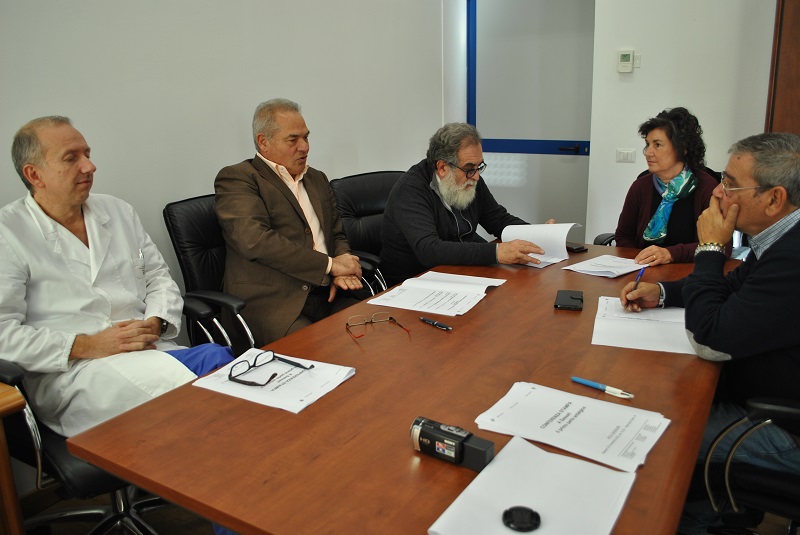 AOU Sassari_ conferenza stampa — A Sassari il primo parto antalgico