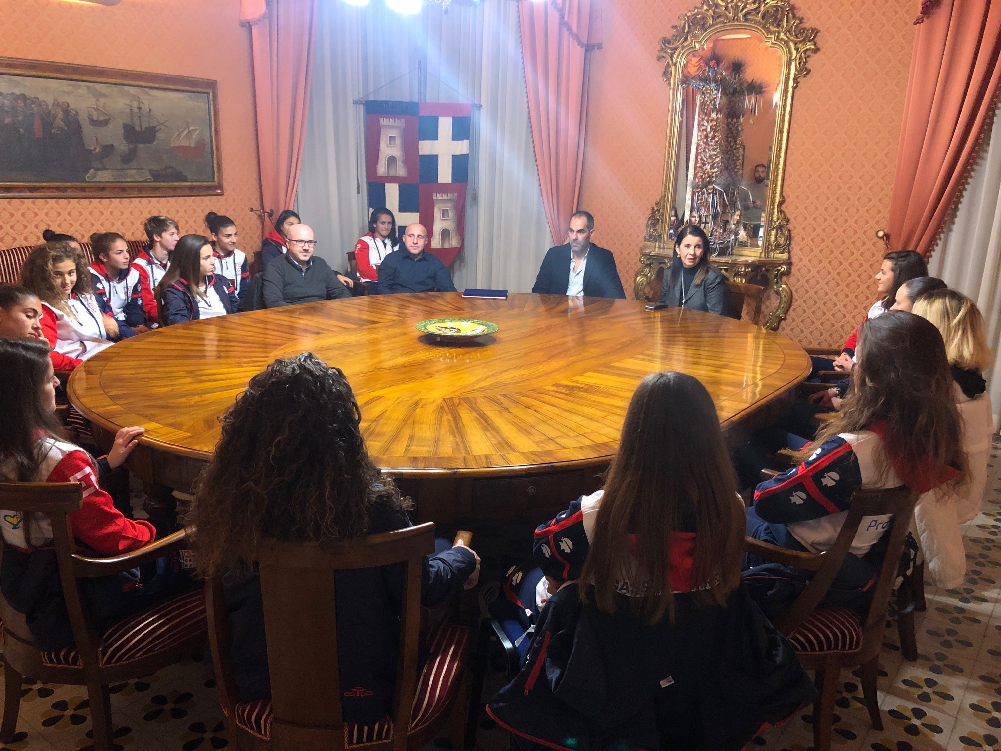 Alba Canu incontra la Torres femminile_1 — L’assessora Alba Canu incontra la Torres femminile
