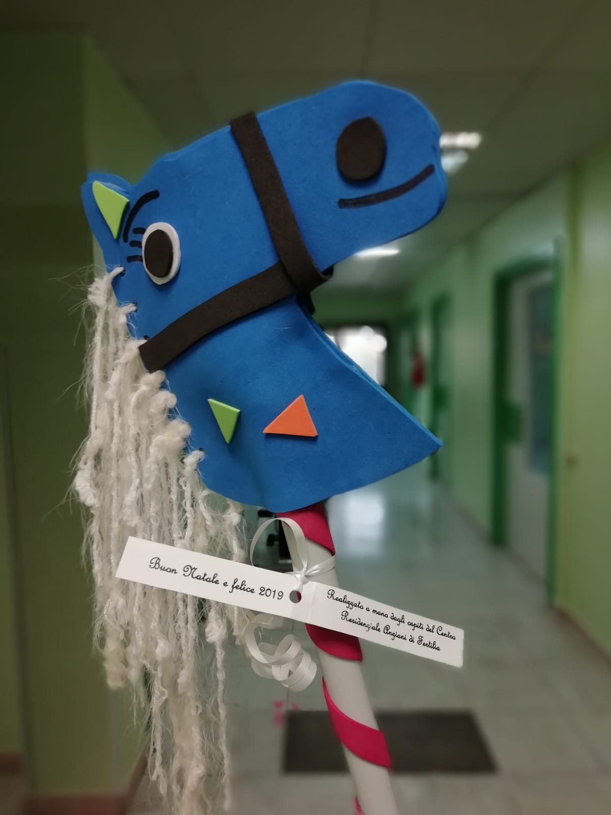 Un cavallino per il reparto di Pediatria — Comunicato stampa – Alghero, doni e sorrisi per i piccoli ospiti del reparto di Pediatria dell’ospedale Civile