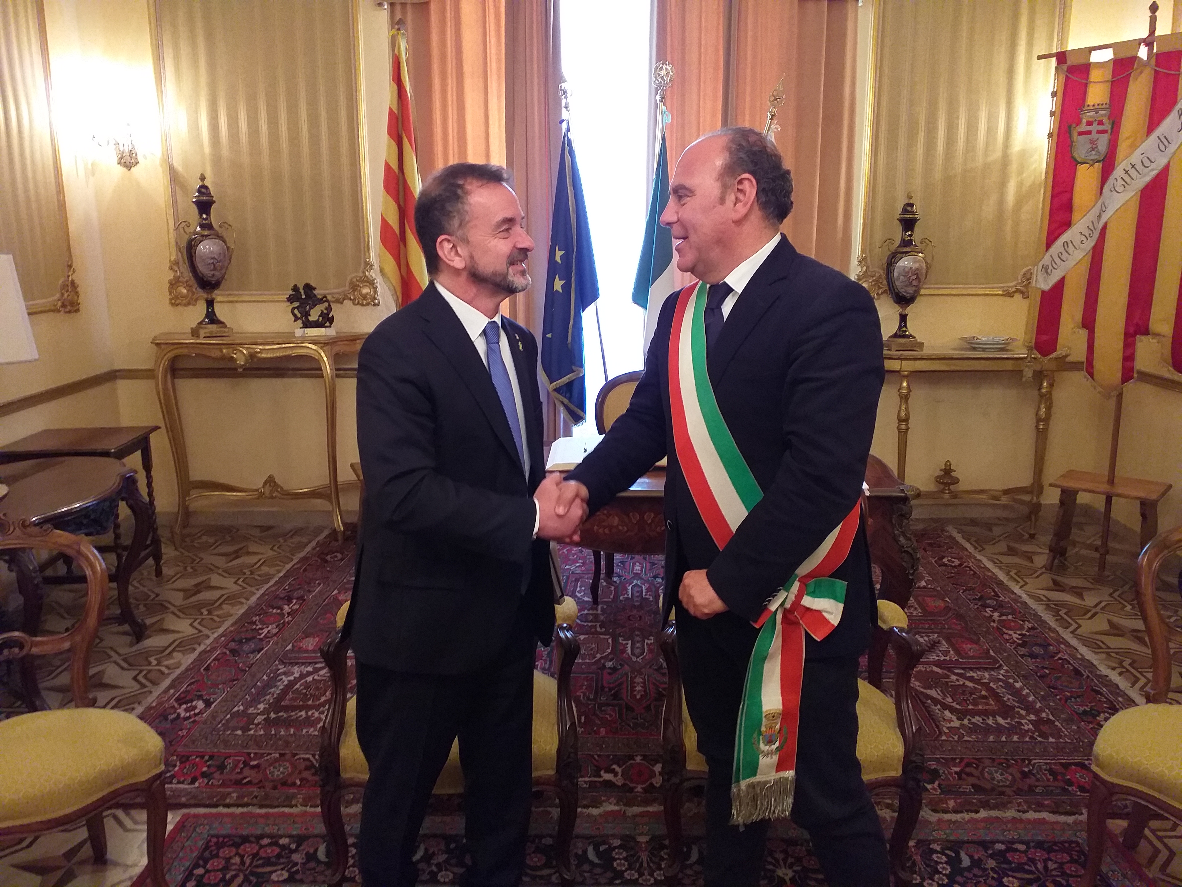 Immagine dell'articolo: Incontro con Alfred Bosch – il Governo catalano rafforza i legami con la città