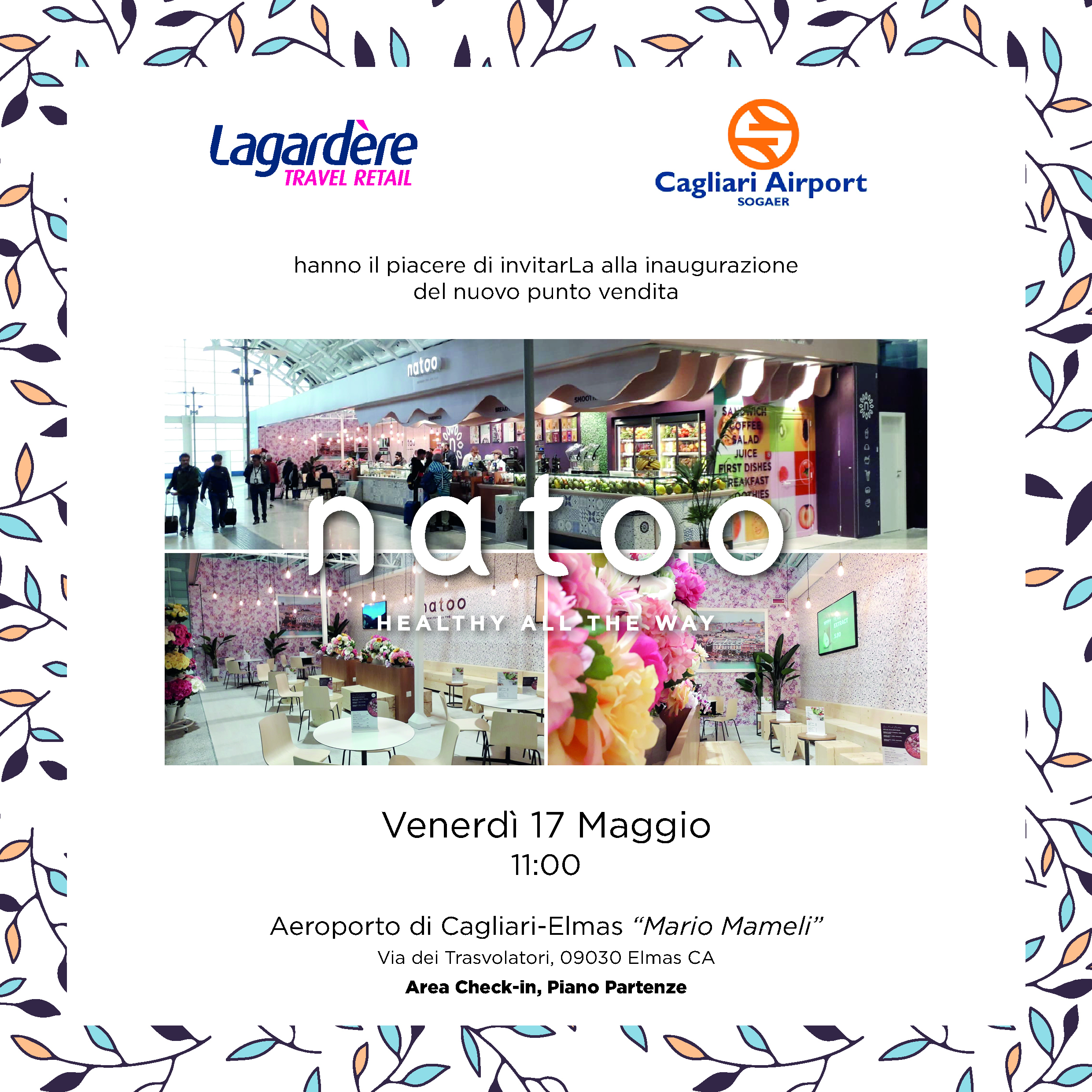 Invito_Lagardere_NatooCagliari — domani inaugurazione Natoo presso Aeroporto di Cagliari