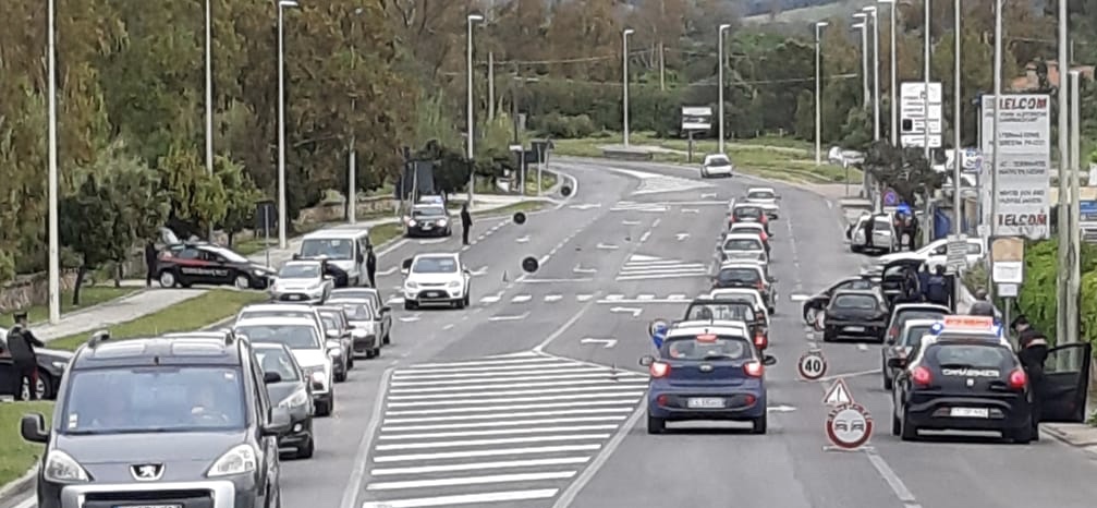 P Blocco Arzachena — OLBIA:​ CONTROLLI DEI CARABINIERI NEL FINE SETTIMANA.
