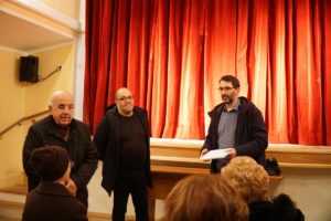 Peter Marcias con Salvatore Taras