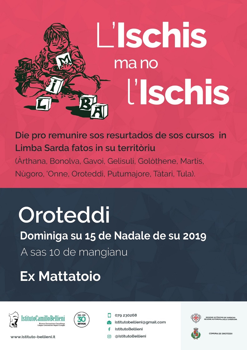 L’Ischis ma no l’ischis 2019_Orotelli — “L’ischis ma no l’ischis” domenica a Orotelli: con l’Is.Be grande festa per la lingua sarda