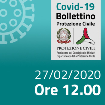 C_17_notizie_4116_0_immagine — Covid-19: i casi in Italia alle ore 12 del 27 febbraio