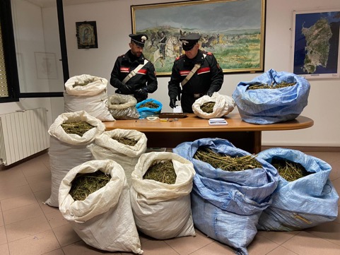 sequestro droga olbia — OLBIA: CARABINIERI ARRESTANO 2 PERSONE E SEQUESTRANO OLTRE 70KG DI SOSTANZA STUPEFACENTE.