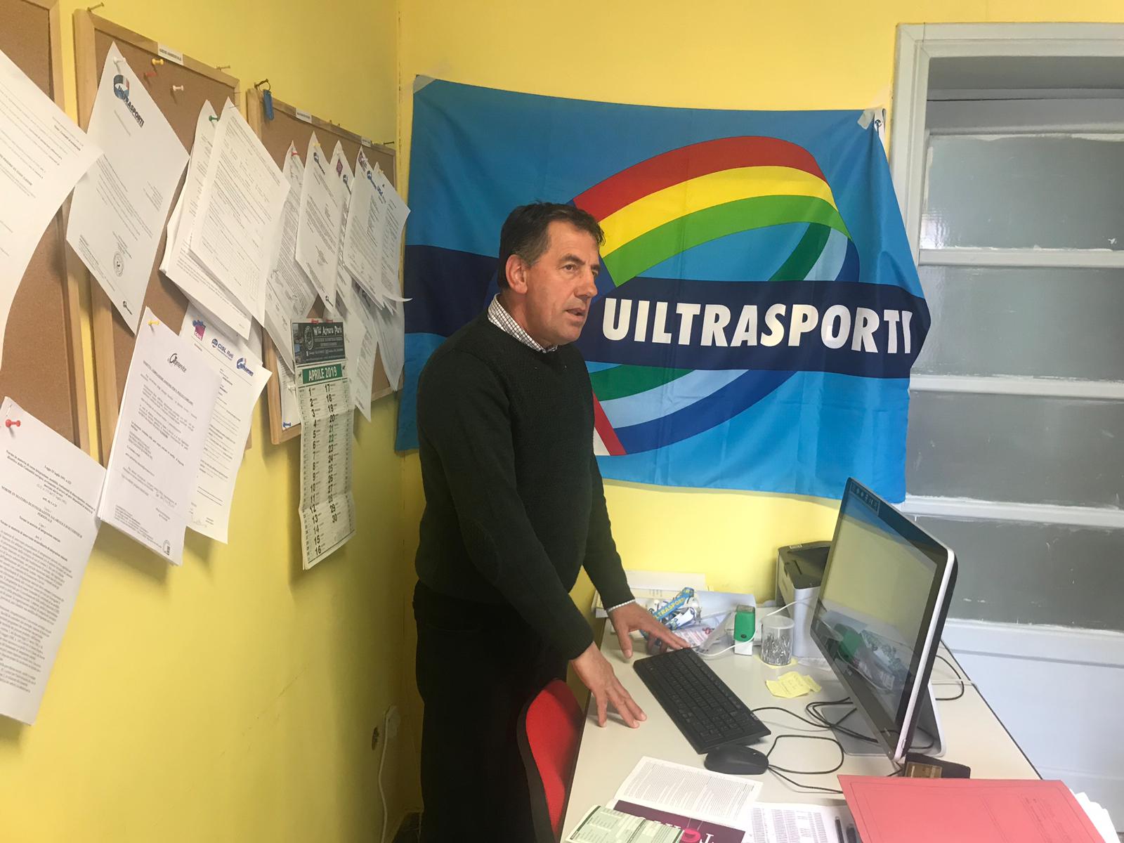 Antonio Sias segretario UilTrasporti 2 — UilTrasporti – Assordante il silenzio dell’Assessorato regionale dei Trasporti