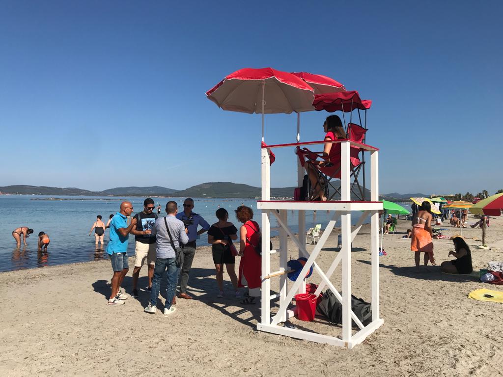 bagnini lido — Alghero, servizio di salvamento a mare nelle spiagge libere