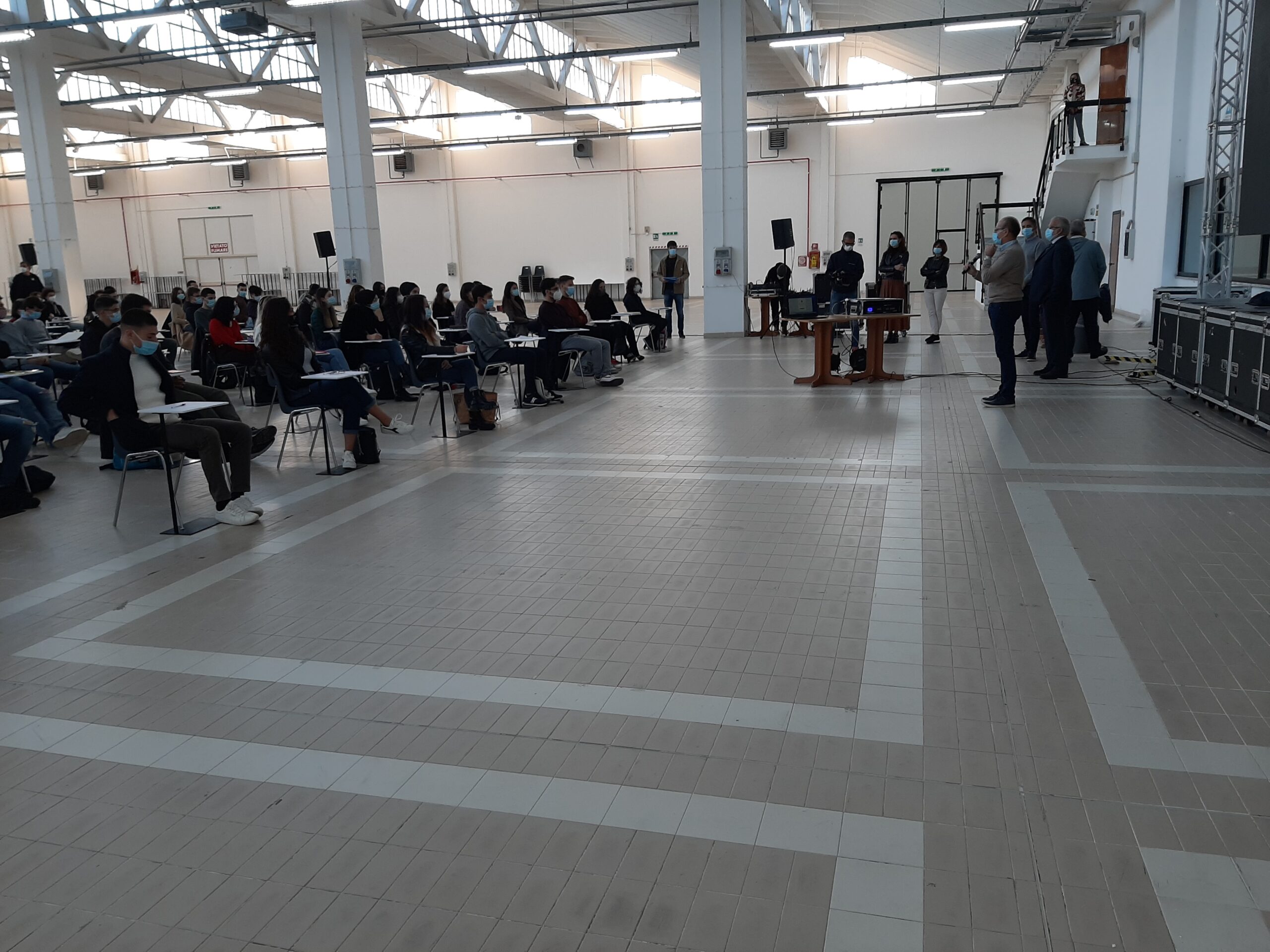Lezioni Medicina Uniss in presenza a Promocamera — La didattica in presenza nel rispetto delle regole grazie alla collaborazione tra Università di Sassari e Camera di Commercio