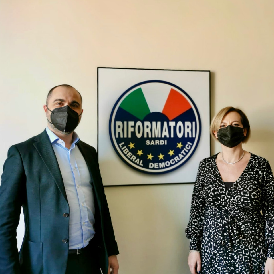 AldoSalaris-MaraLai — Mara Lai è la nuova presidente del partito dei Riformatori Sardi