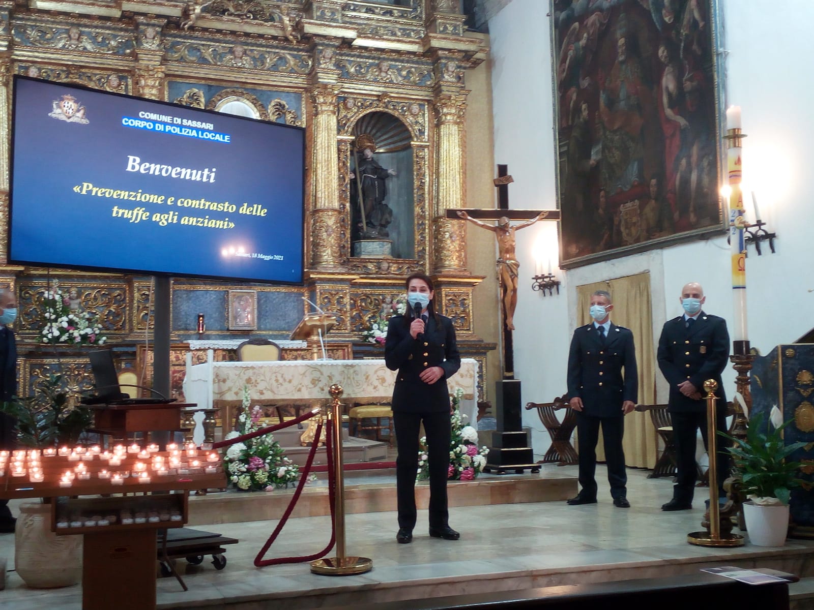 polizia_locale_conf_stampa_18.05.2021 — “Io mi difendo, con la conoscenza e con la prudenza”, al via la campagna di sensibilizzazione contro le truffe della Polizia locale