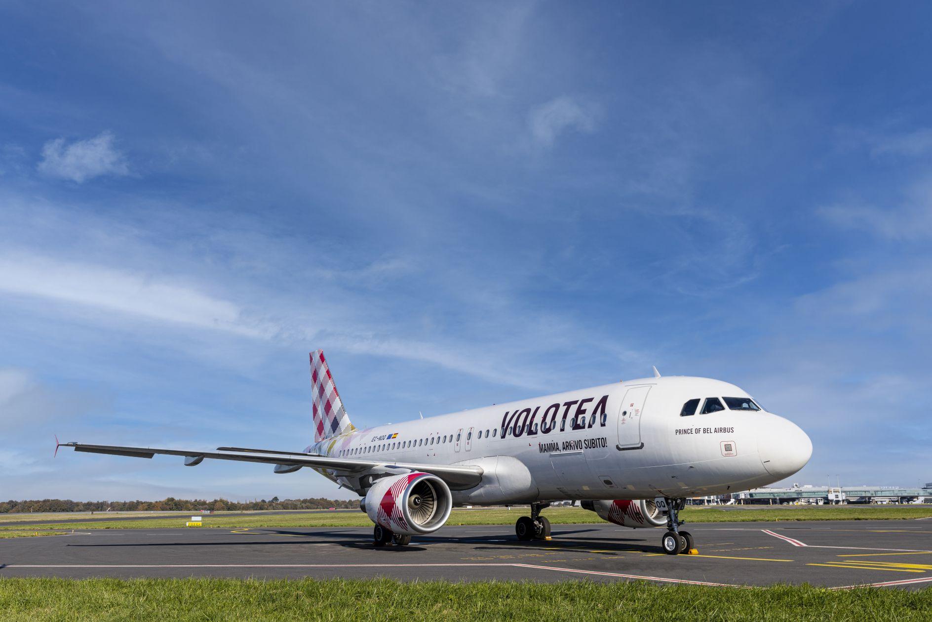Volotea — VOLOTEA, CHE OGGI INAUGURA IL NUOVO COLLEGAMENTO INTERNAZIONALE CAGLIARI-NIZZA,  SCENDE IN PISTA PRESSO LO SCALO CON UNA RAFFICA DI RIPARTENZE IN VISTA DELLA STAGIONE ESTIVA