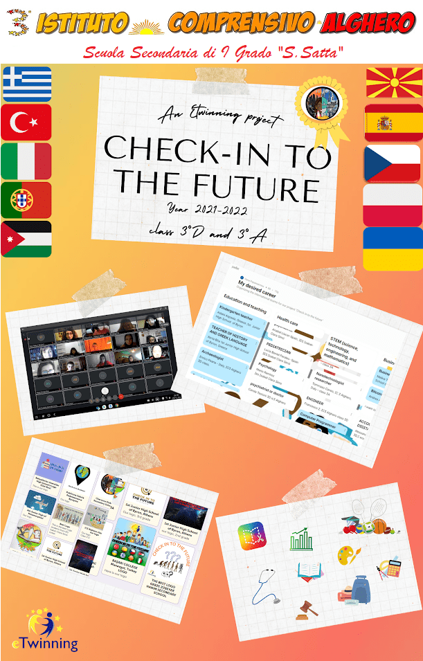 manifesto-Etwinning — Alghero, scuola media 3: Etwinnig per il futuro