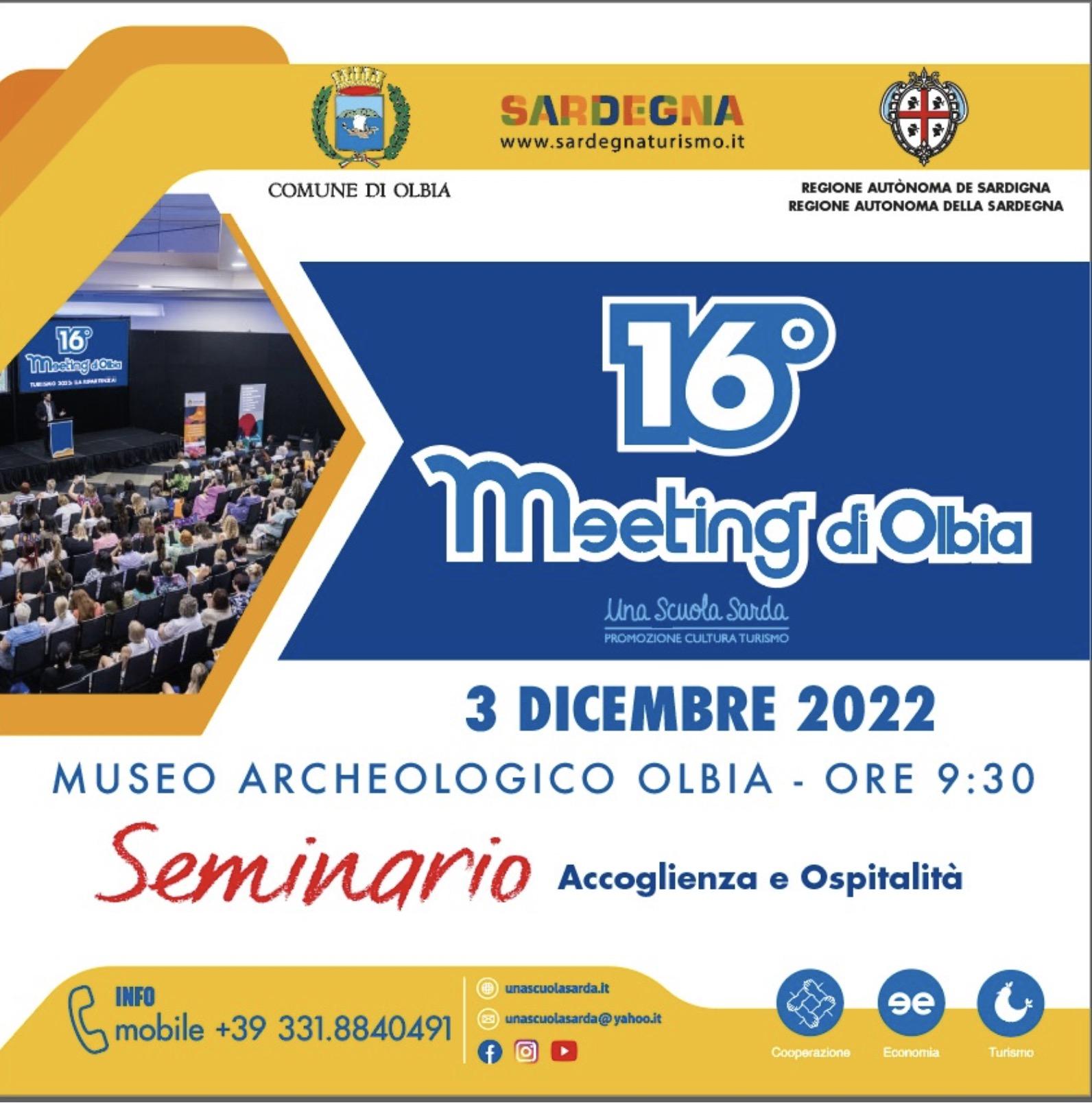 Immagine dell'articolo: XVI Meeting di Olbia | 2 e 3 dicembre 2022 | Museo Archeologico Olbia