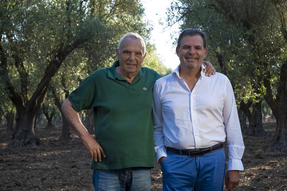Domenico-e-Pasquale-Manca — OLIO SAN GIULIANO VINCE IL PRIMO PREMIO AL PREMIO Ercole Olivario