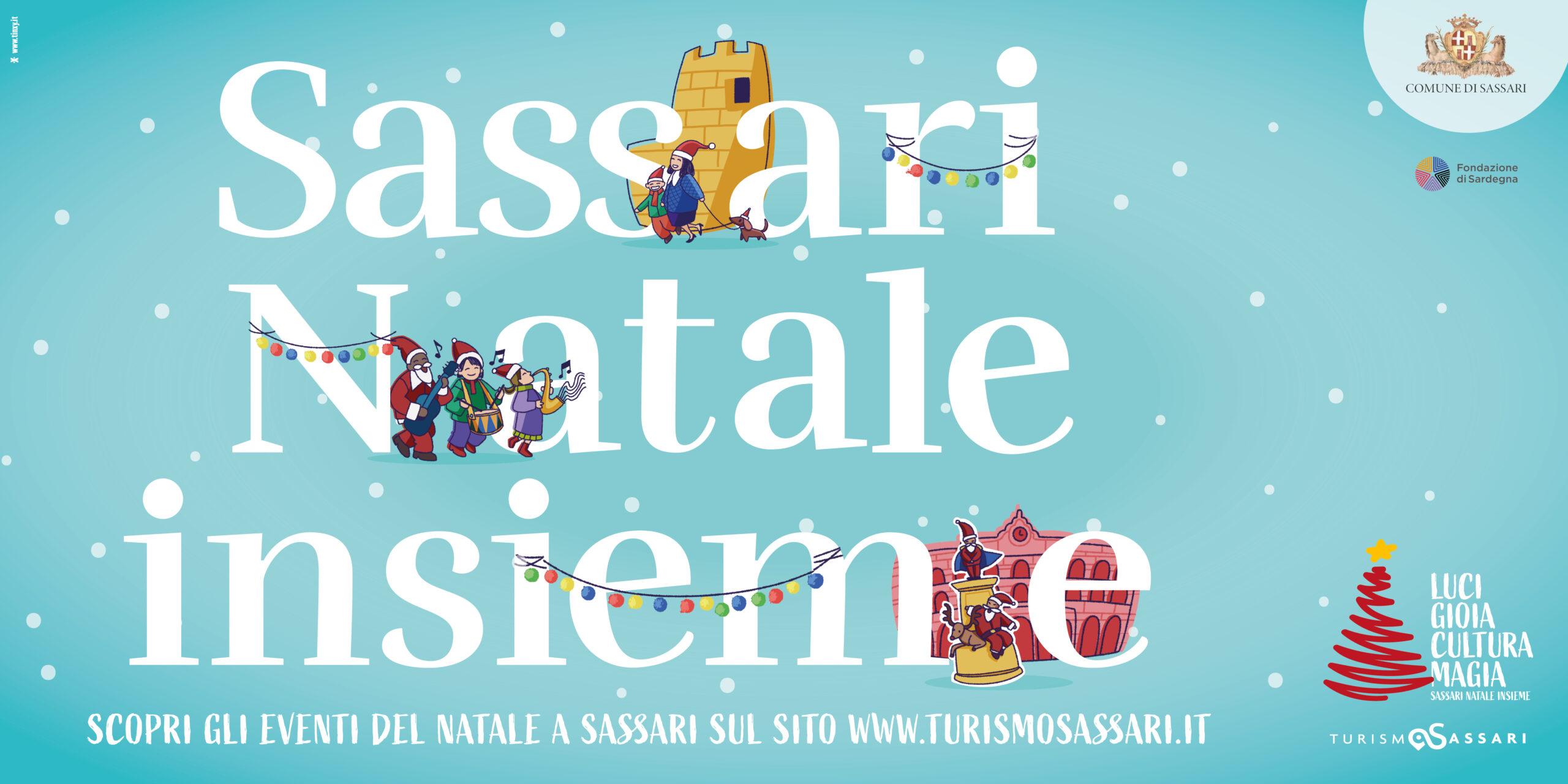 DEF_6x3_NataleSassari-Albero — Mercatini, musica, luci, arte. Ecco il Natale a Sassari