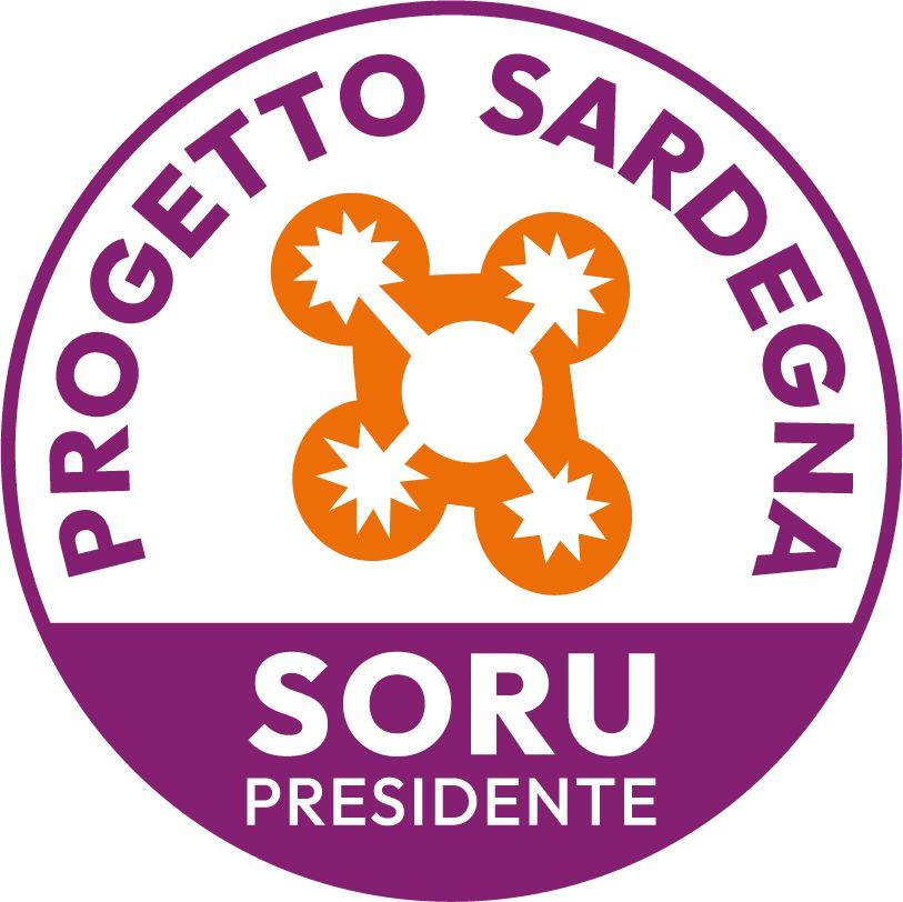 simbolo_PS — Progetto Sardegna, Soru Presidente. Le liste con i nomi.
