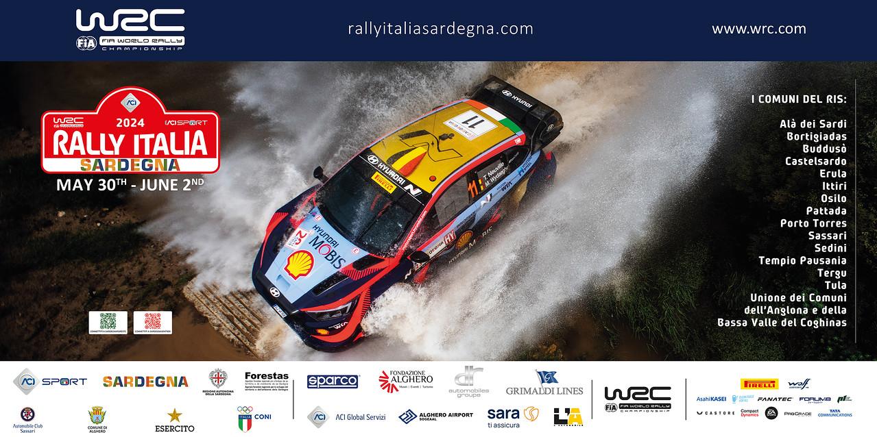locandina orizzontale-X2 — Presentata la 21^ edizione del Rally Italia Sardegna