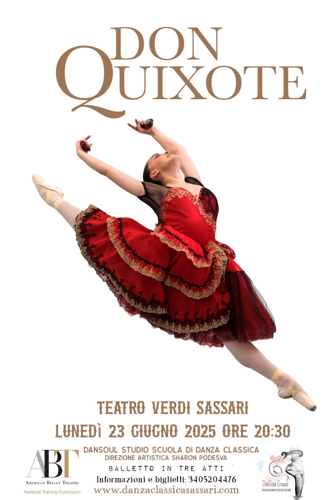 Loca_Don Quixote — Danza a Sassari, lunedì al Teatro Verdi il “Don Quixote” di DanSoul