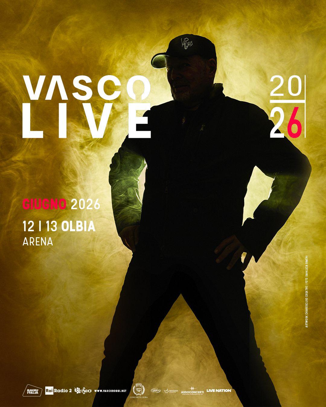 Vasco Olbia 2026 — Un evento straordinario a Olbia: Vasco Rossi live nel 2026! 11 giugno 2025