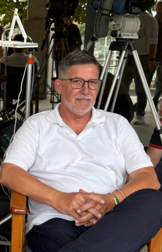 Il regista Mauro Fancello