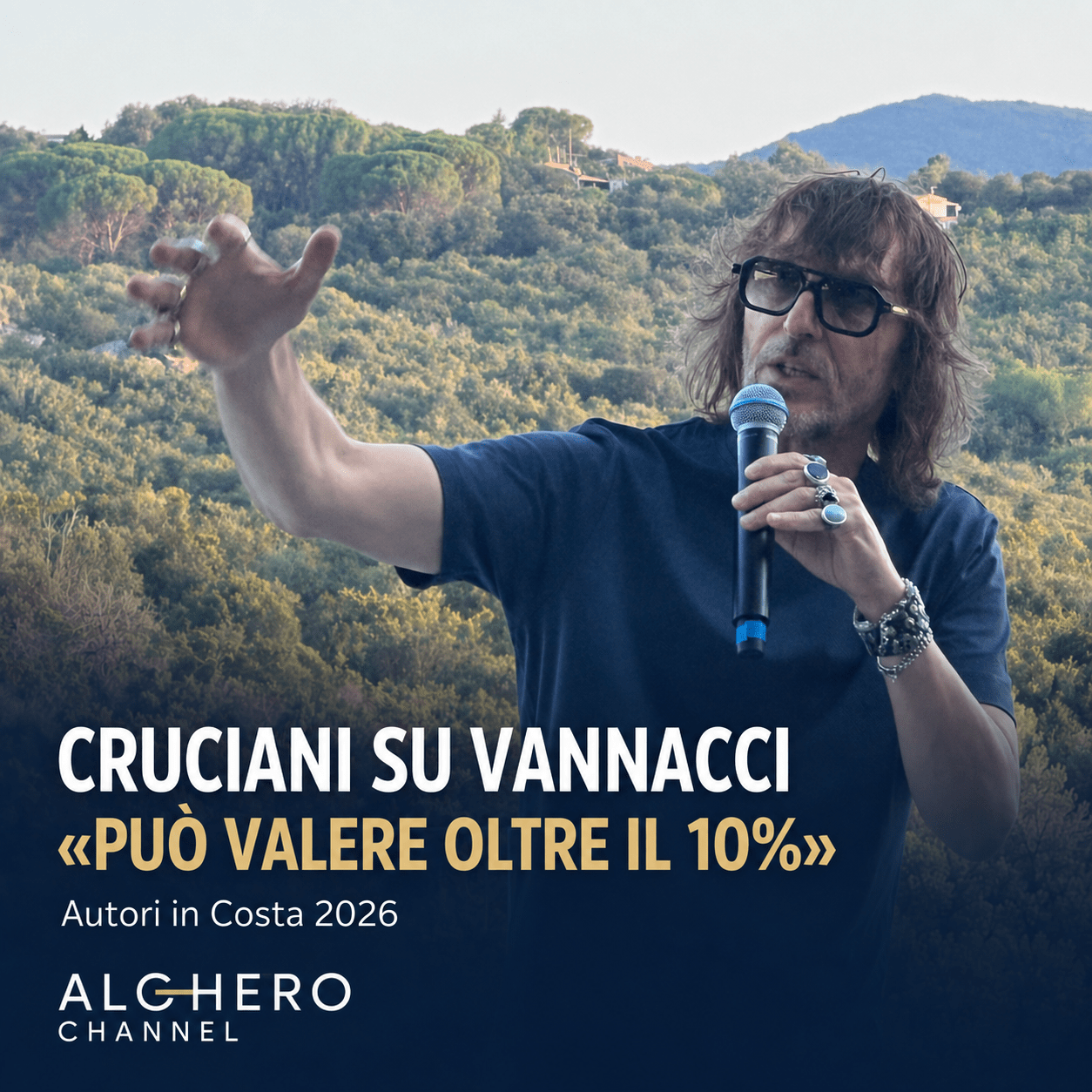 Immagine dell'articolo: Cruciani: «Vannacci è abile, parla di sicurezza e può già valere oltre il 10 per cento»