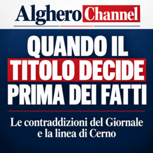 C’è un momento in cui l’informazione smette di raccontare i fatti e comincia a suggerire al lettore cosa deve pensare dei fatti. E quel momento, spesso, sta tutto in un titolo.