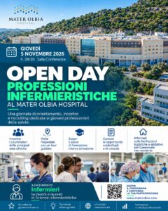 Mater Olbia Hospital, torna l’Open Day dedicato alle professioni Infermieristiche.